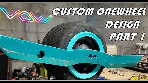 VESC Onewheel Design / Part 1 / Structures