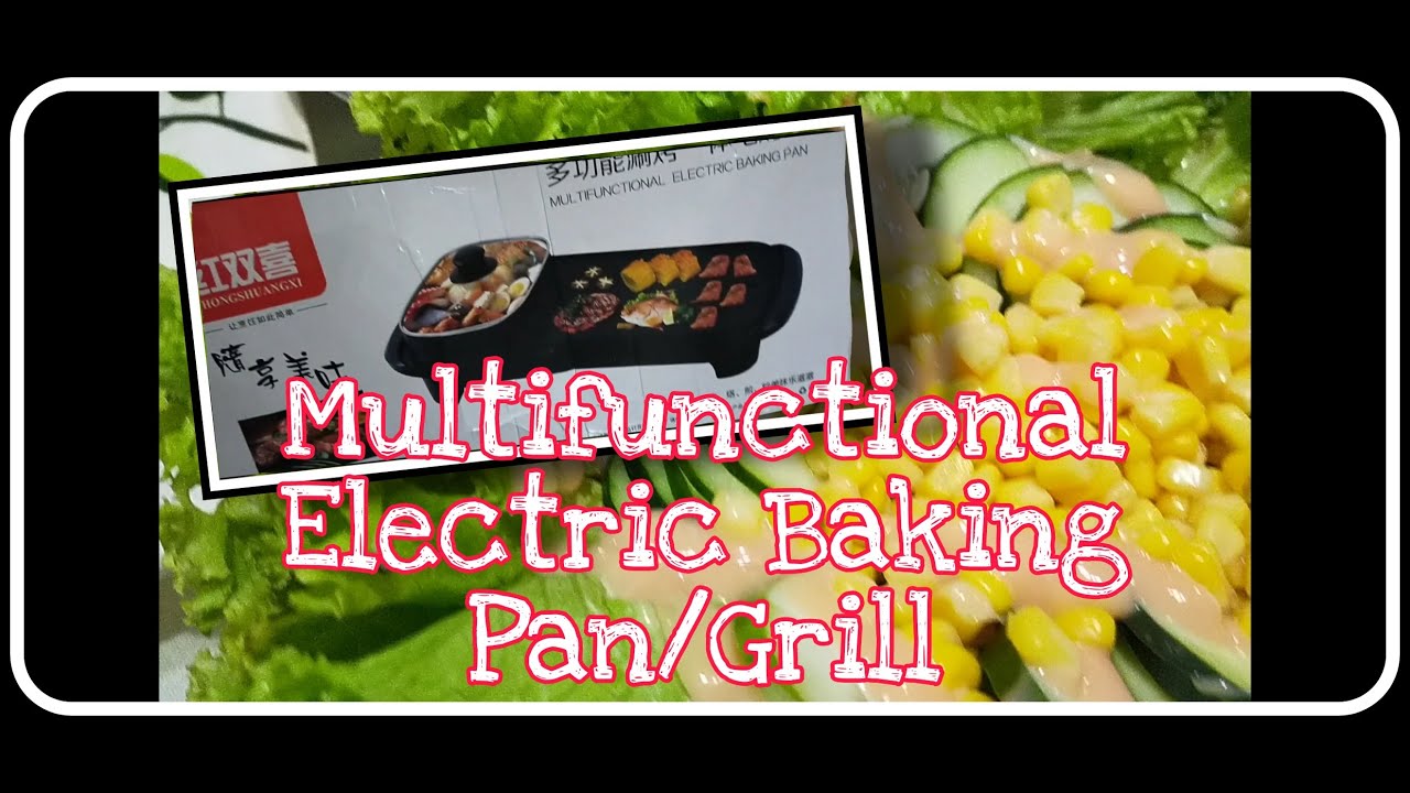 MULTI FUNCTIONAL ELECTRIC BAKING PAN // QUICK UNBOXING & SET UP