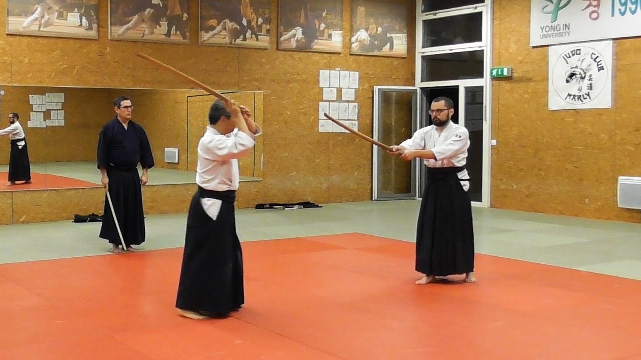 Bokken exercice Kata des 5 bases / Bokken exercise 5 Basic