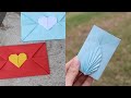 2 Paper Cute Envelopes/ how to make cute letter envelopes with paper