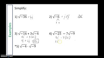 1-5: Complex Numbers
