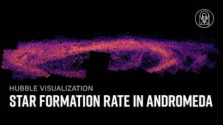 Star Formation Rate in Andromeda Over Time