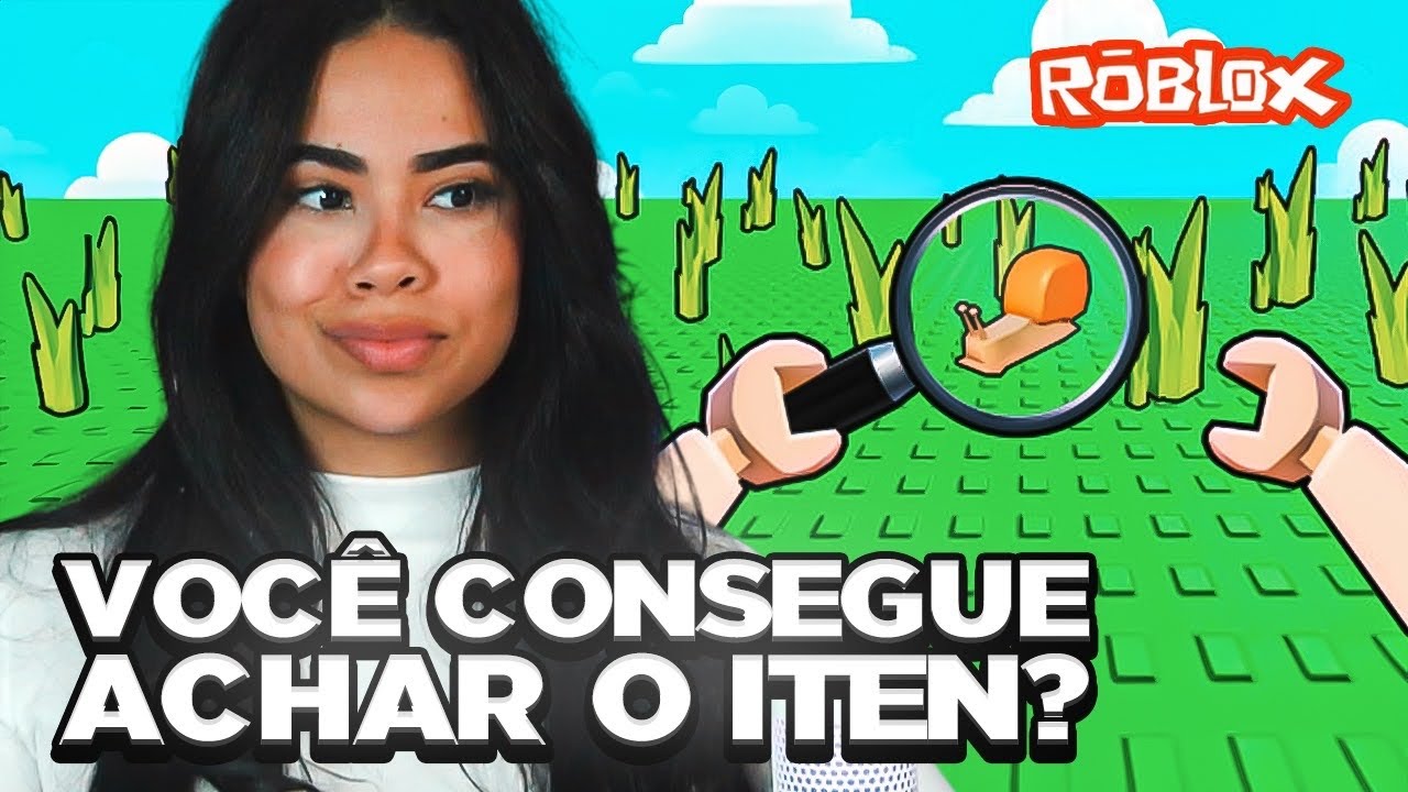 ENCONTRE OS OBJETOS PERDIDOS NO ROBLOX