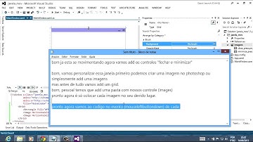 janela personalizada WPF