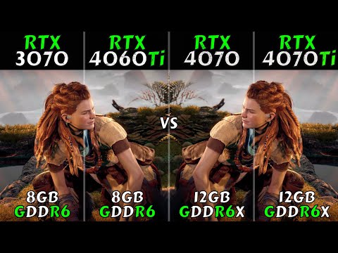 RTX 3070 vs RTX 4060 Ti vs RTX 4070 vs RTX 4070 Ti - Which One is More Worthy? | 12 Games at 1440P