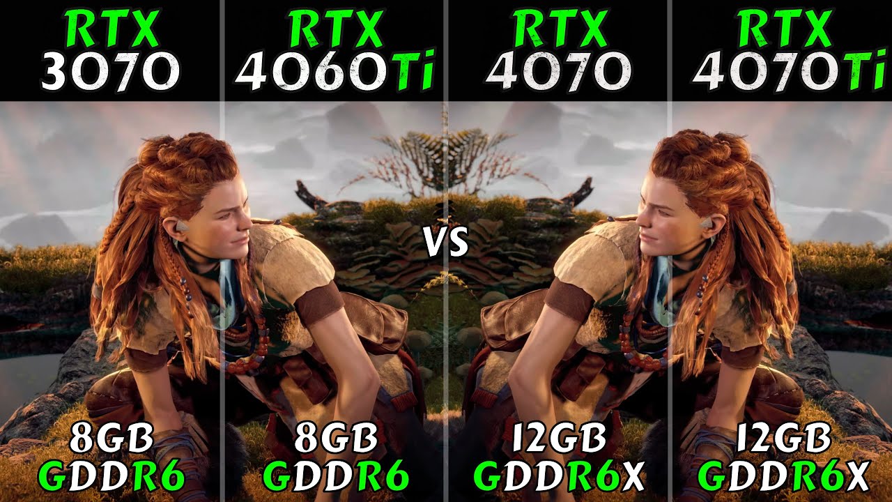 RTX 3070 vs RTX 4060 Ti vs RTX 4070 vs RTX 4070 Ti - Which One is