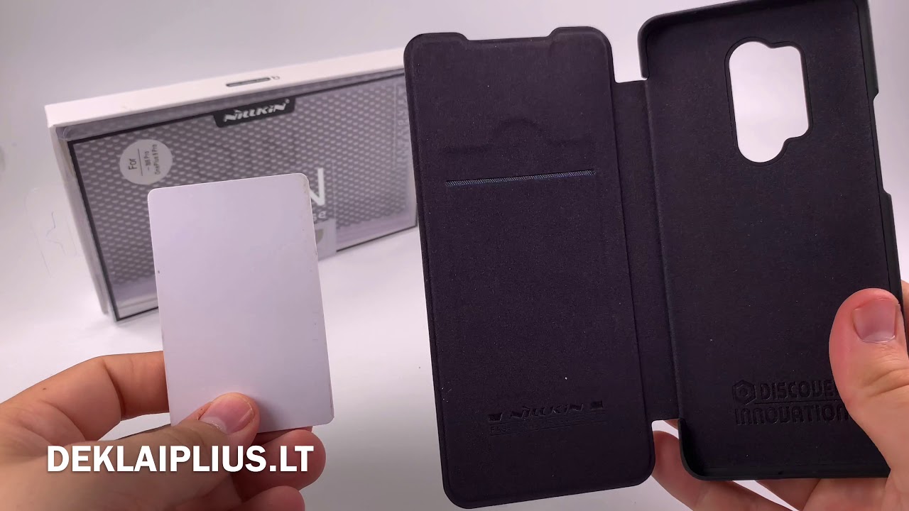 Nillkin Qin Oneplus 8 Pro dėklas-чехол-case