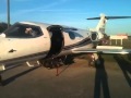 Learjet 24 engine runup