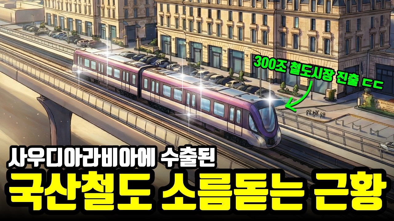 사우디 네옴시티의 핵심, 한국이 건설한 지하철 프로젝트의 소름돋는 근황 (300조 철도 시장 석권)