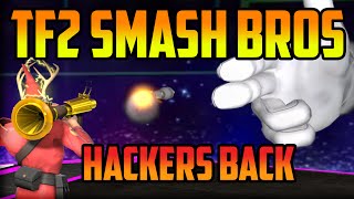 TF2 Smash Bros Mod! Another Hacker! Epic Airshots!