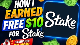 How to Earn Free $10 on Stake (Full Tutorial)