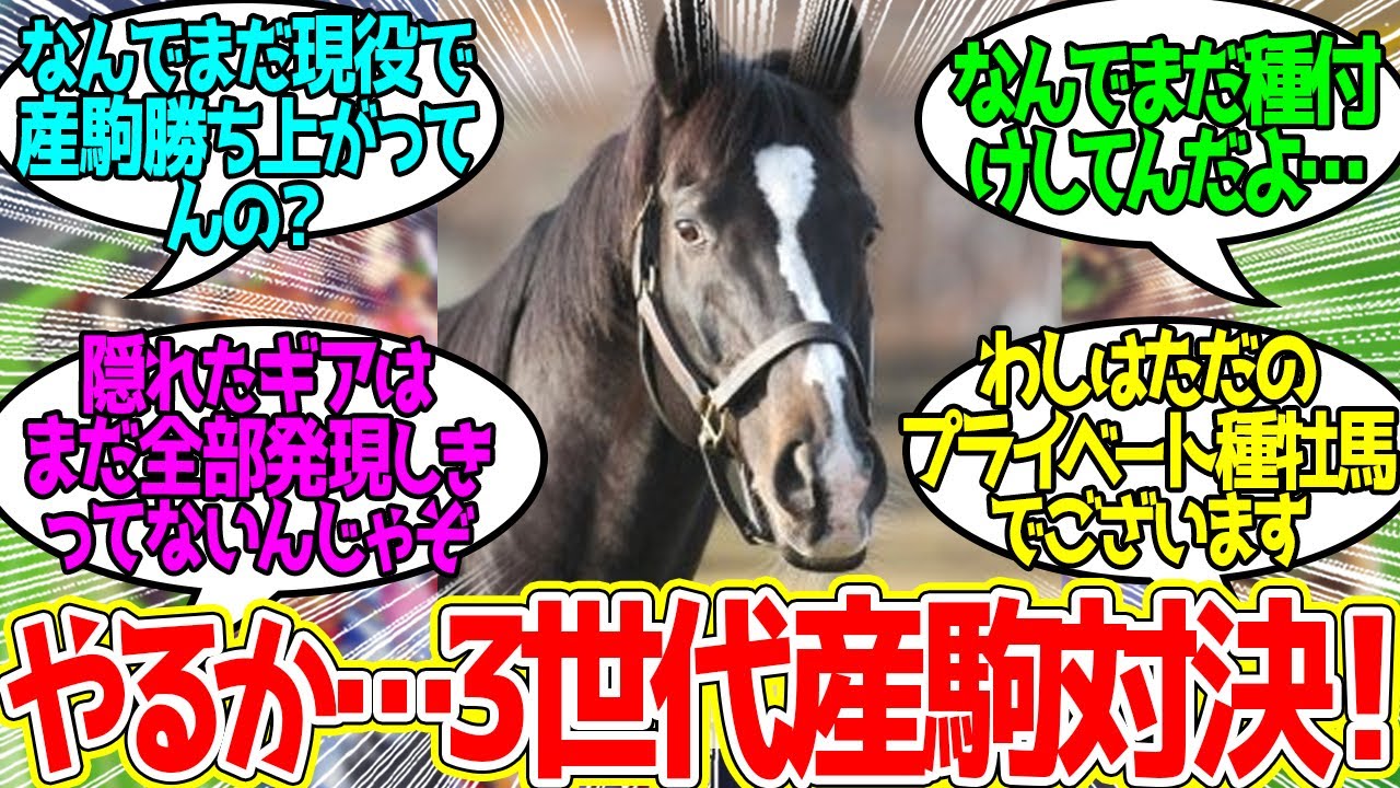 もうすぐイクイノックスの子供が産まれるのう…に対するみんなの反応！【競馬 の反応集】
