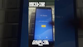 how to bypass Itel p32 frp without PC only WiFi and sim card with contact 100pec