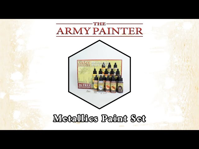 The Army Painter - Warpaints: Metallic Colours Paint Set