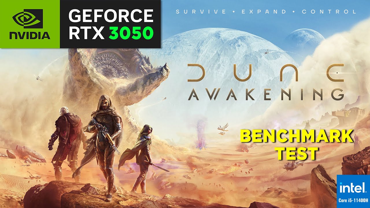 Dune: Awakening Benchmark | RTX3050 LAPTOP | 4GB VRAM