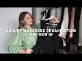 LUXURY WARDROBE ORGANISATION - MOVING VLOG | PetiteElliee