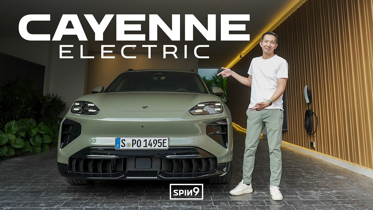 พาชม Porsche Cayenne Electric — ใหญ่จัด แรงโหด 1,156 แรงม้า 😱