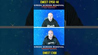 Emeet C950 4K vs Emeet C100 1080p webcam #webcam #emeet