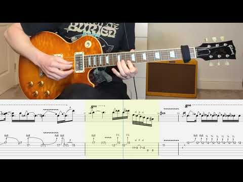 Eagles   Hotel California Solo Guitar Tab With Backing Track