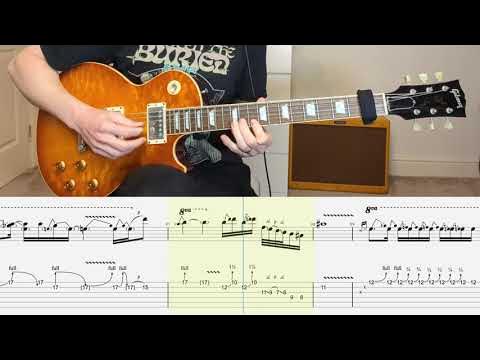 Eagles - Hotel California Solo Guitar Tab With Backing Track