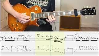 Eagles - Hotel California Solo Guitar Tab With Backing Track