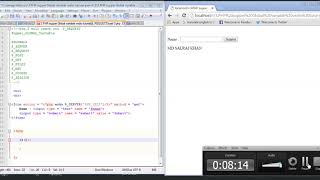 10. PHP supper Global variable vedio tutorial$ REQUEST part 1 screenshot 2