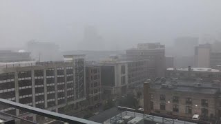 Storm hits in Muskegon