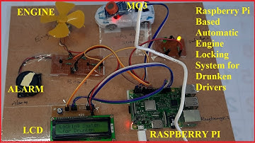 Raspberry Pi Based Automatic Engine Locking System for Drunken Drivers
