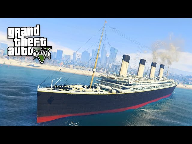 how to download mod in gta 5 ps4 titanic｜TikTok Search