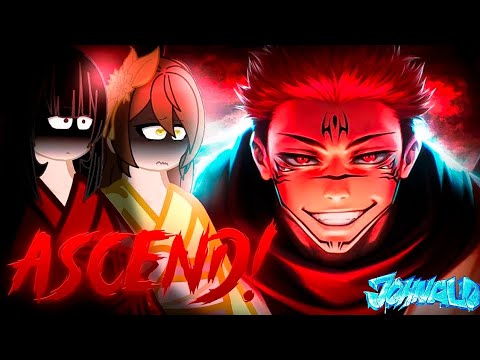 [🇧🇷/🇺🇲] Childhood friend of the Zenith react rap do sukuna (Ascend) | JOHNALD | ES