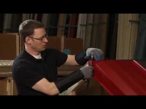 How to Install Rake/Gable Trim: ABC SL-16® Metal Roofing System