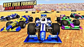 Police Formula Car Derby  Demolition Crash Stunts ৷ Part 04 ৷ Android Gameplay । Android Car Game screenshot 4