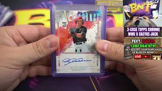 Break #2491: 2025 Panini Impeccable Baseball Hobby Full Case (3 Box) Team Break