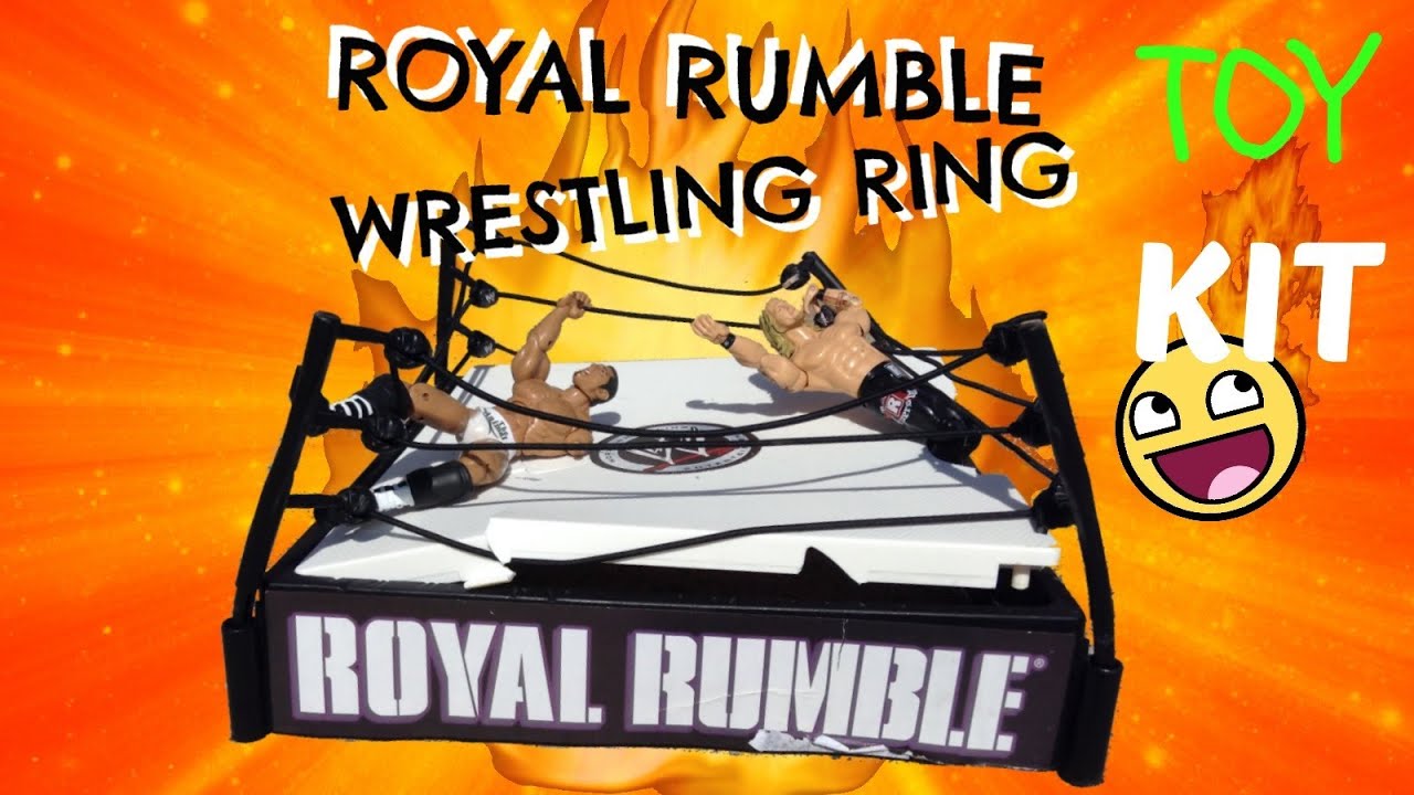 Royal Rumble Wrestling Ring Toy Kit Commercial YouTube
