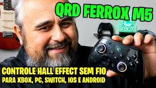 Review QRD FERROX M5 - Hall Effect sem fio para Xbox - Analise Completa e Testes em Jogos!!