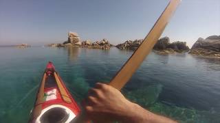 Sardegna in kayak , Arcipelago della Maddalena.