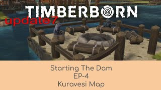 Starting The DAM - Timberborn Update 7 - beaville2 ep-4