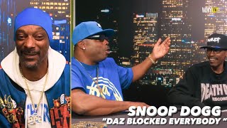 Snoop Dogg Says Daz Blocked Kurupt And His Wife In IG While They Had BEEF ‘Bro Blocked Everybody’