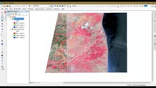 Mosaic Multiple-imagery using ArcGIS | Raster Analysis - 2