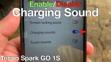 How to Enable or Disable Charging Sound on Tecno Spark GO 1S