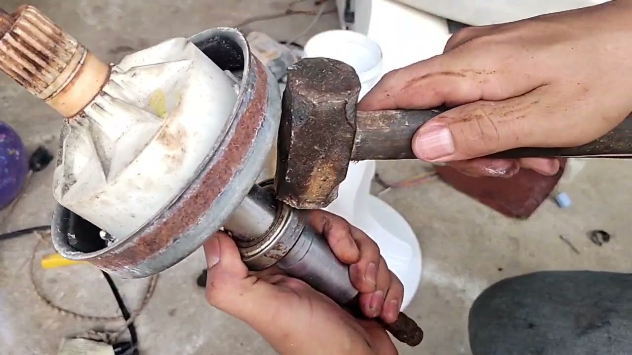 Máquina BRASTEMP FAZENDO BARULHO AO CENTRÍFUGAR -Fazendo MECÂNICA SEM FERRAMENTAS ESPECIAIS 