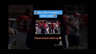 Peyton Manning Dancing at Broncos Practice 😂🏈 - NFL Tik Tok