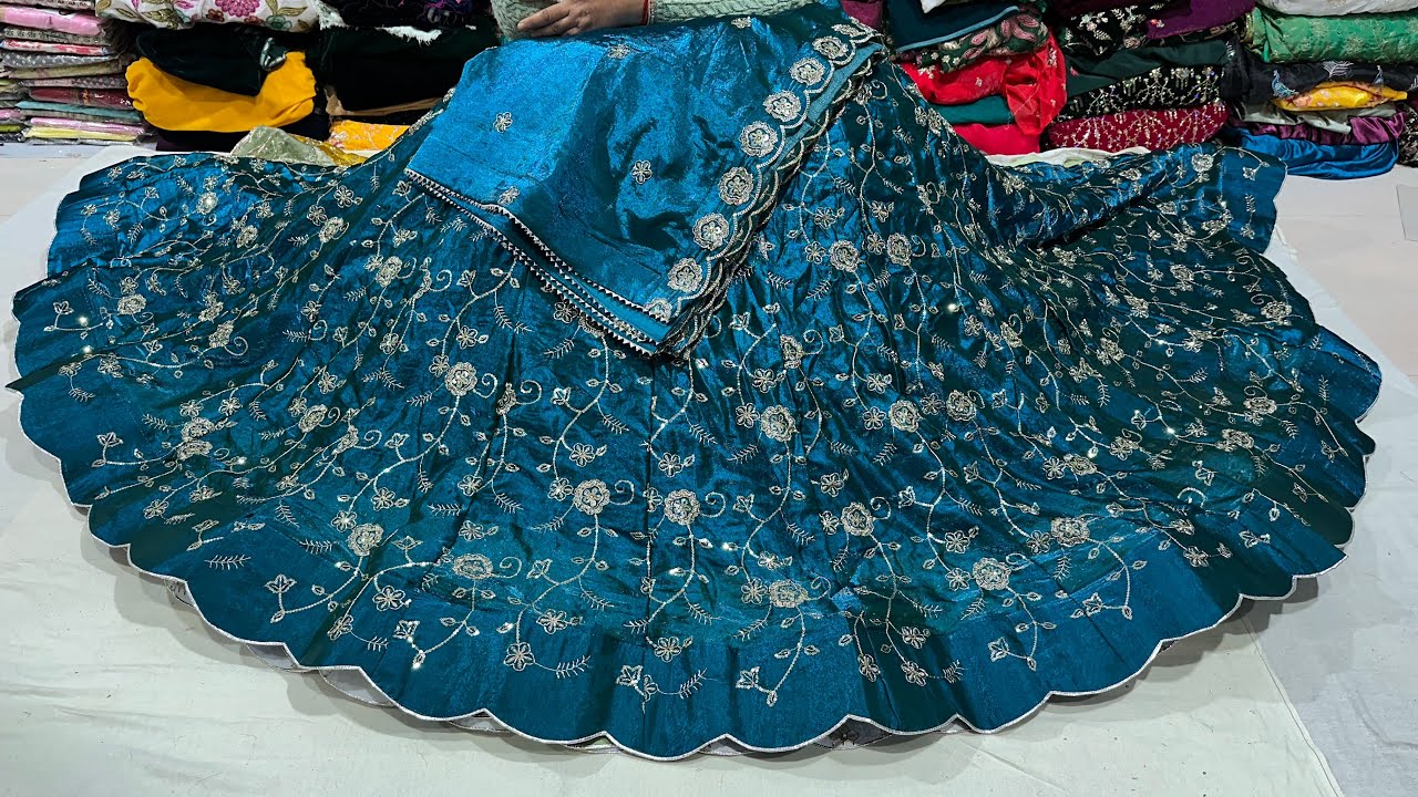 🌹गर्लिश लुक में एक और न्यू पार्टी वियर लाचा आ गया थ्री सैट पिस मे 🌹☎️9460042753