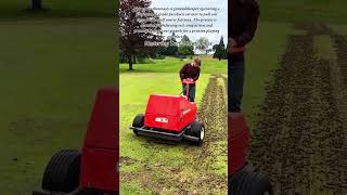 The Art of the Aerate: Golf Course Precision