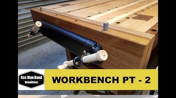 Making my workbench part 2 - the front apron