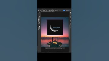 Tips - How To Blend Moon into image in Adobe Photoshop 2025 #logo_academy
