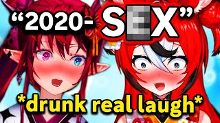 Bae and IRyS's real laugh comes out after she yells "S*x":