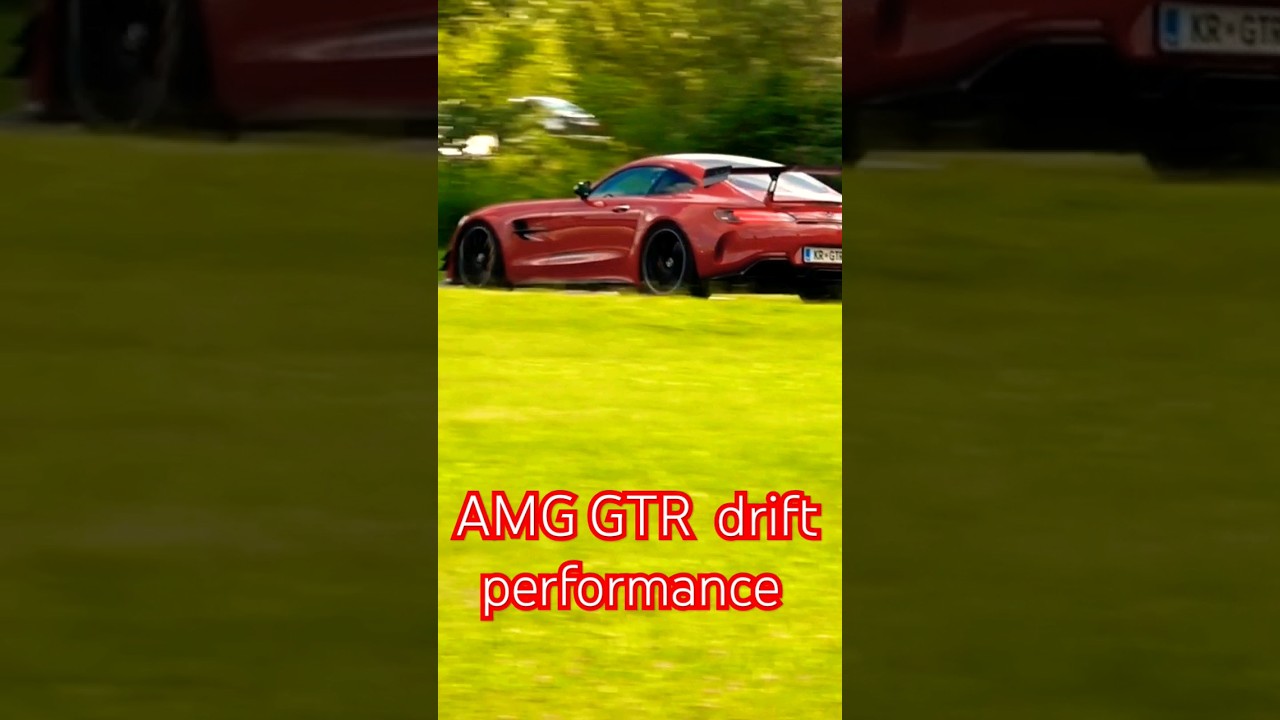 AMG GTR  drift performance 