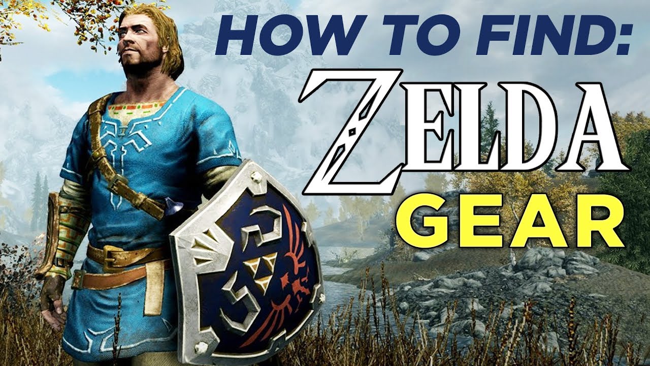 How To Find ZELDA Items In SKYRIM on Switch! - YouTube
