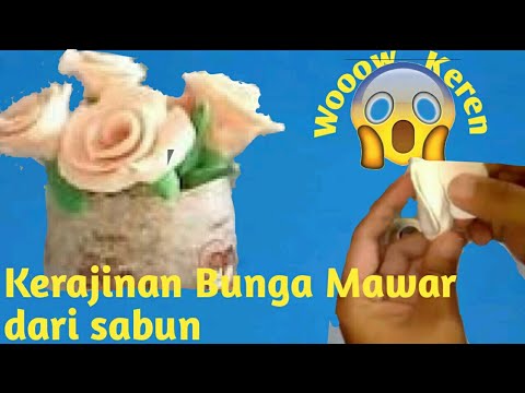 kerajinan-bunga-mawar-dari-sabun